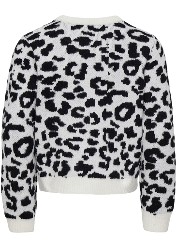 DORA LIFE LEO L/S O-NECK KNIT