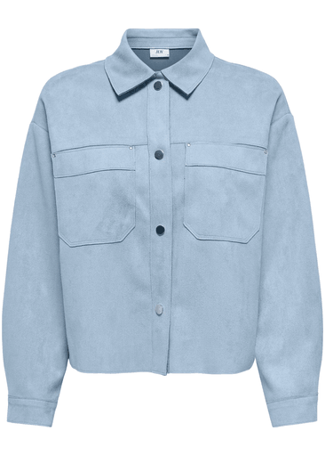 JULLE L/S FAKE SUEDE SHIRT