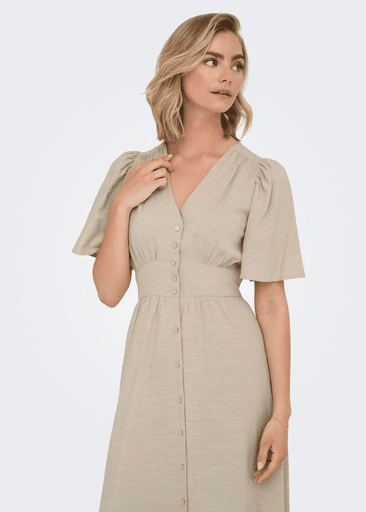 NORA 2/4 MIDI DRESS