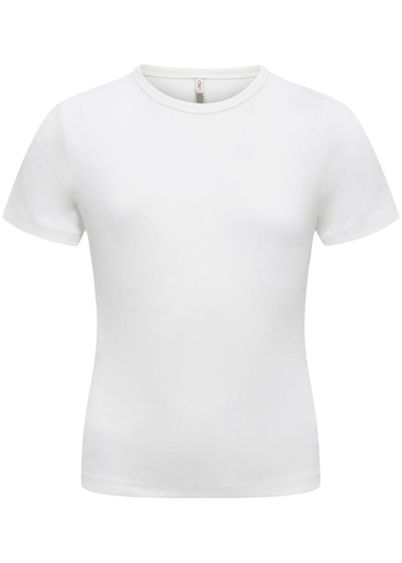 Lucky S/S O-Neck Top