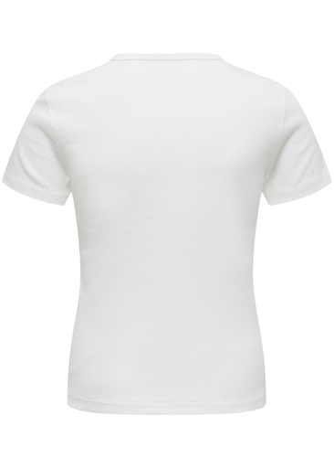 Lucky S/S O-Neck Top
