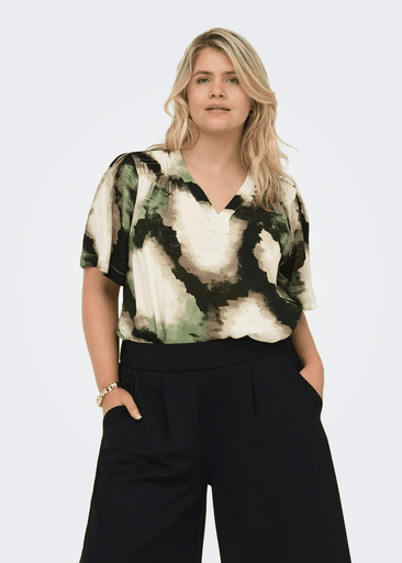 KERSTIN S/S V-NECK TOP