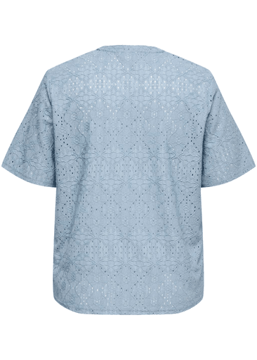 HELLEN S/S V-NECK BLOUSE