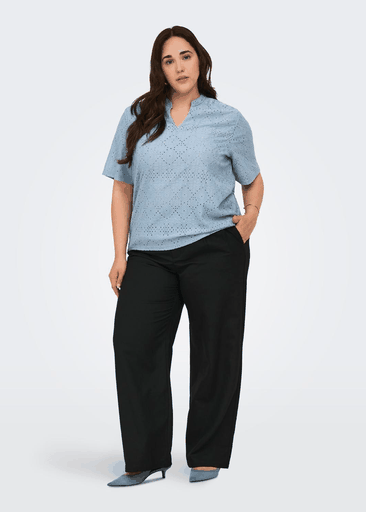 HELLEN S/S V-NECK BLOUSE