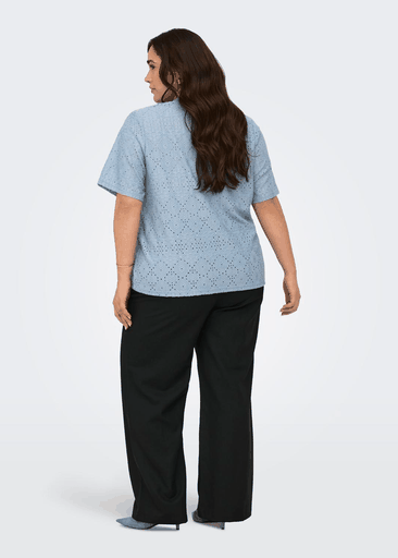 HELLEN S/S V-NECK BLOUSE