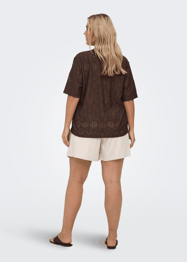 HELLEN S/S V-NECK BLOUSE