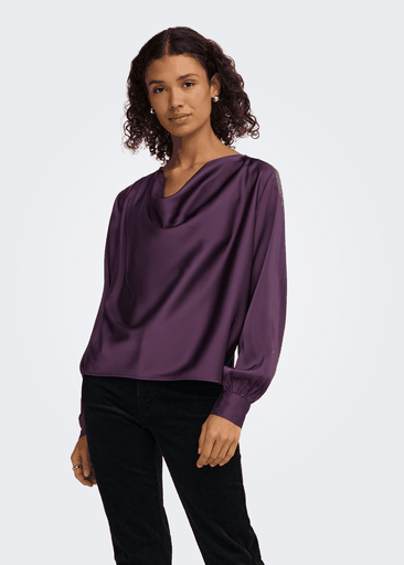 ROCKY L/S WATERFALL TOP