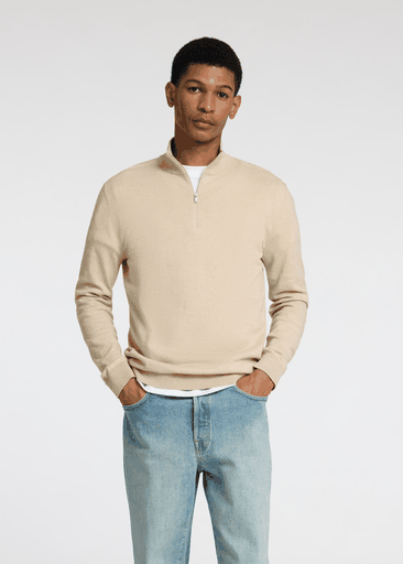 BERG HALF ZIP CARDIGAN