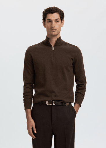 BERG HALF ZIP CARDIGAN