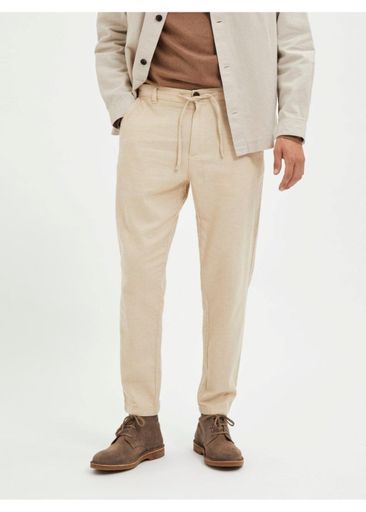 SLIM TAPE BRODY LINEN PANT