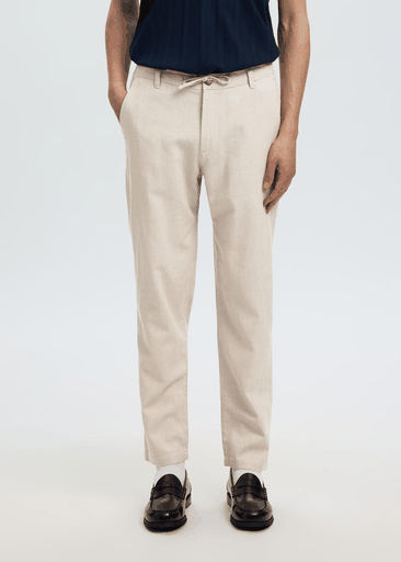 SLIM TAPE BRODY LINEN PANT