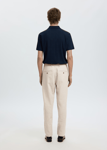 SLIM TAPE BRODY LINEN PANT