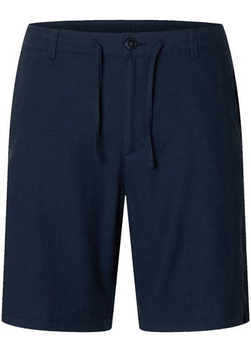 REGULAR-BRODY LINEN SHORTS