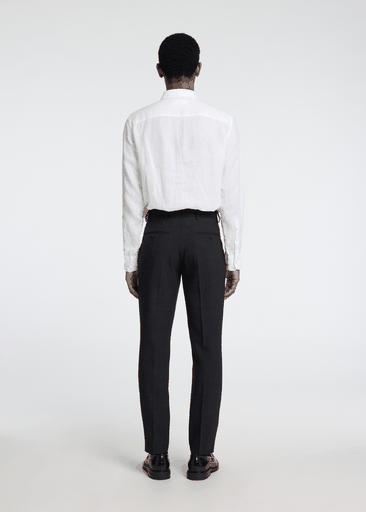 SLIM-OASIS LINEN TROUSERS SLIM-OASIS LINEN TROUSERS