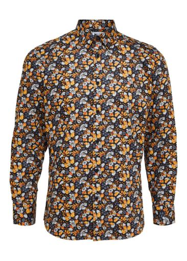 SLIMETHAN-AOP SHIRT LS