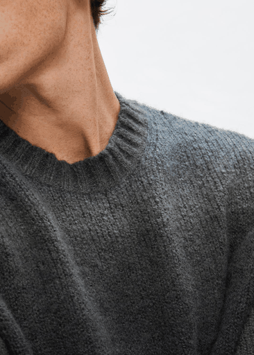 GAARD RELAXED LS KNIT CREW NECK