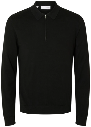 BERG LS HALF ZIP POLO