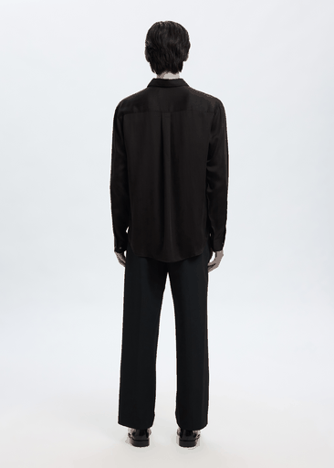 CHARLIE TENCEL SATIN LS SHIRT