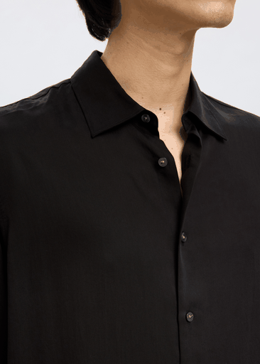 CHARLIE TENCEL SATIN LS SHIRT