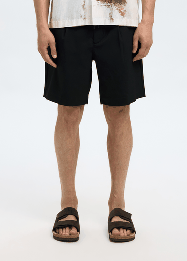 REGULAR-LEROY PLEAT SHORTS