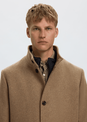 RAINAR WOOL BLEND COAT