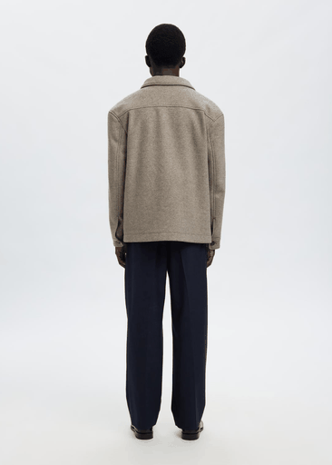MITCH WOOL BLEND SHACKET