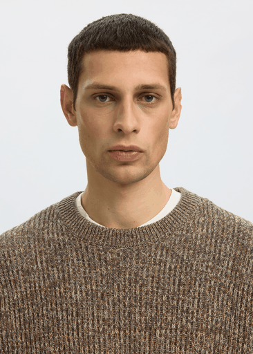 TILUM LS KNIT RLX CREW NECK