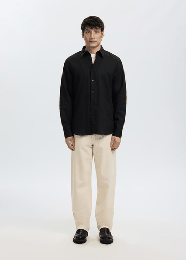 REGCLAY LINENBLEND LS SHIRT