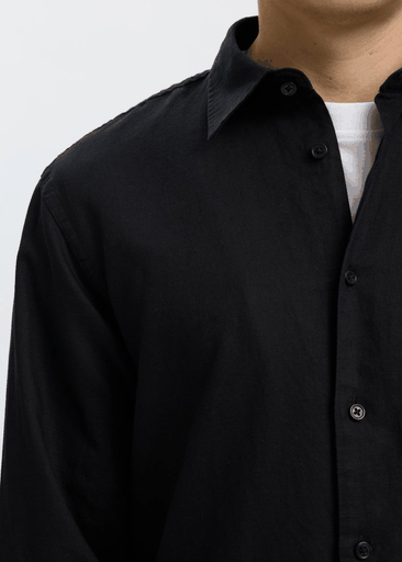 REGCLAY LINENBLEND LS SHIRT