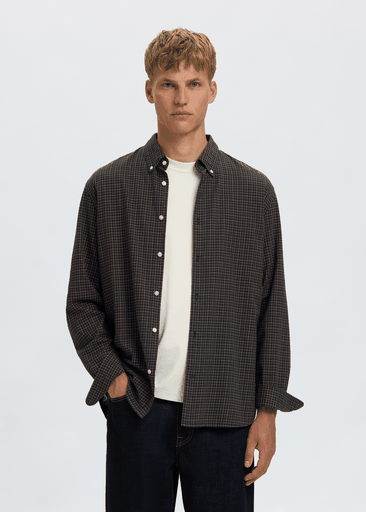 COLE-JAY REG MELANGE LS SHIRT