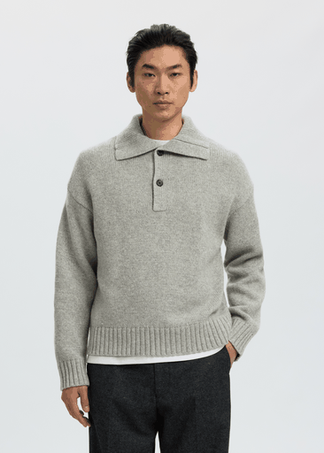 CODY LS KNIT RLX POLO COLLAR
