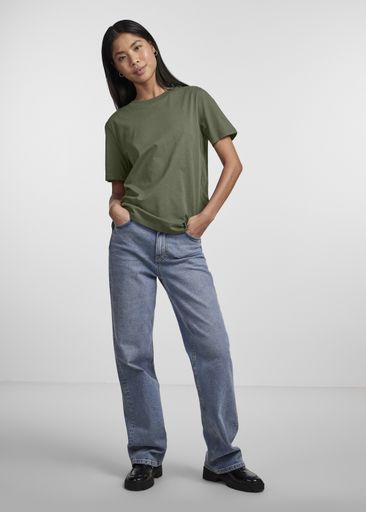 RIA SS SOLID TEE