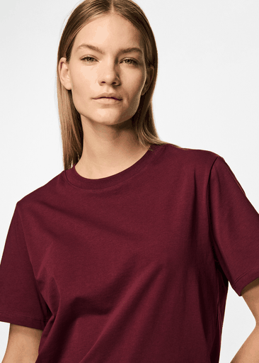 RIA SS SOLID TEE