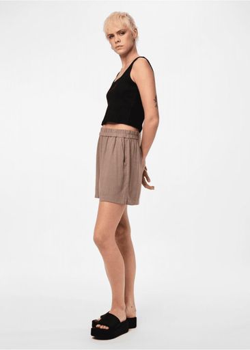 VINSTY HW LINEN SHORTS VINSTY HW LINEN SHORTS