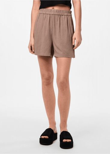 VINSTY HW LINEN SHORTS VINSTY HW LINEN SHORTS