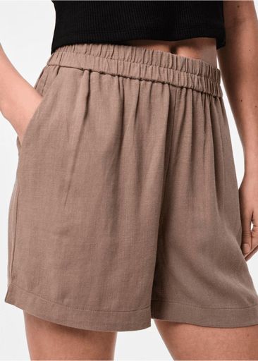 VINSTY HW LINEN SHORTS VINSTY HW LINEN SHORTS