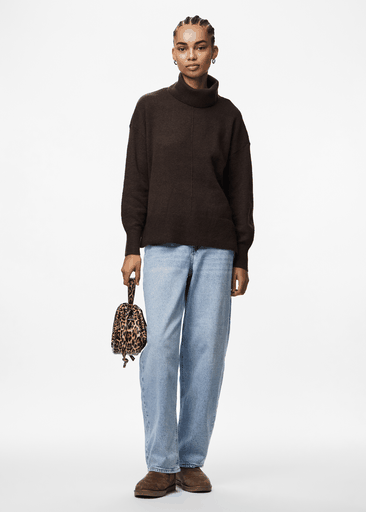 MALOU LS ROLLNECK KNIT