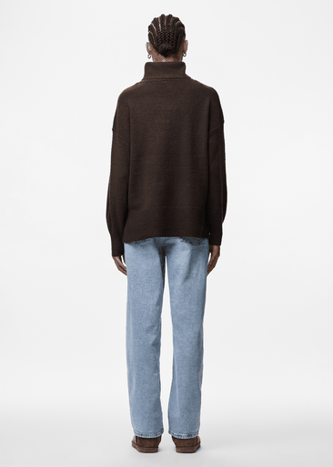 MALOU LS ROLLNECK KNIT