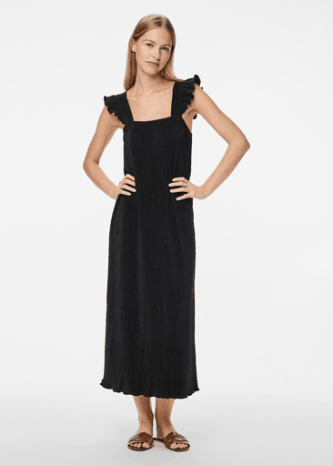 FLORA STRAP FLOUNCE DRESS FLORA STRAP FLOUNCE DRESS