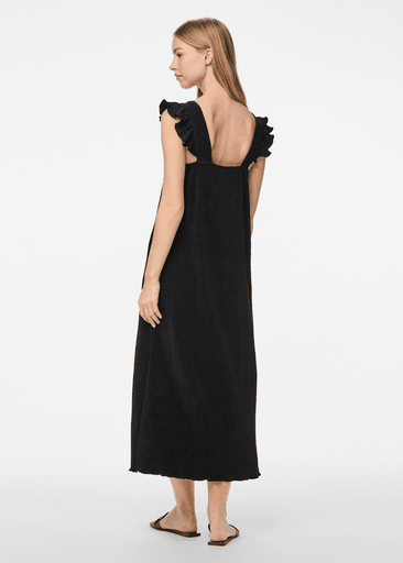 FLORA STRAP FLOUNCE DRESS FLORA STRAP FLOUNCE DRESS
