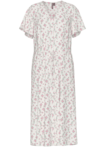 NYA SS V-NECK MIDI DRESS NYA SS V-NECK MIDI DRESS