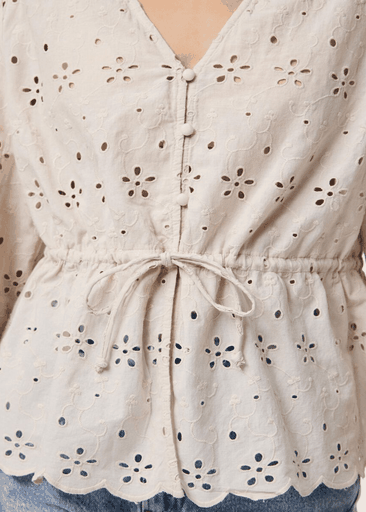TARMORINE LS TIE TOP TARMORINE LS TIE TOP