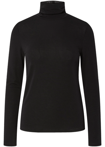 MARIA LS ROLLNECK TOP