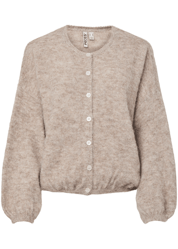 ALLIE LS O-NECK KNIT CARDIGAN