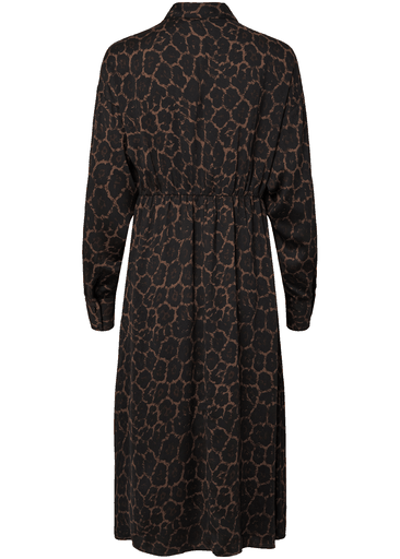 EVIE LS MIDI DRESS