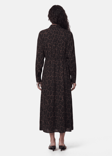 EVIE LS MIDI DRESS