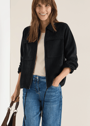 Corduroy Jacket with String