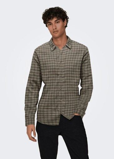 GUDMUND LS CHECKED SHIRT