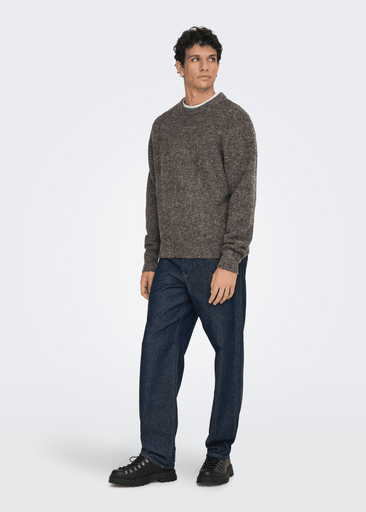 Hale Ls Rlx Crew Knit