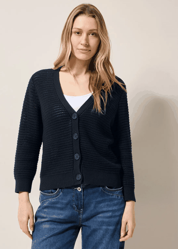 Crochet structured Cardigan